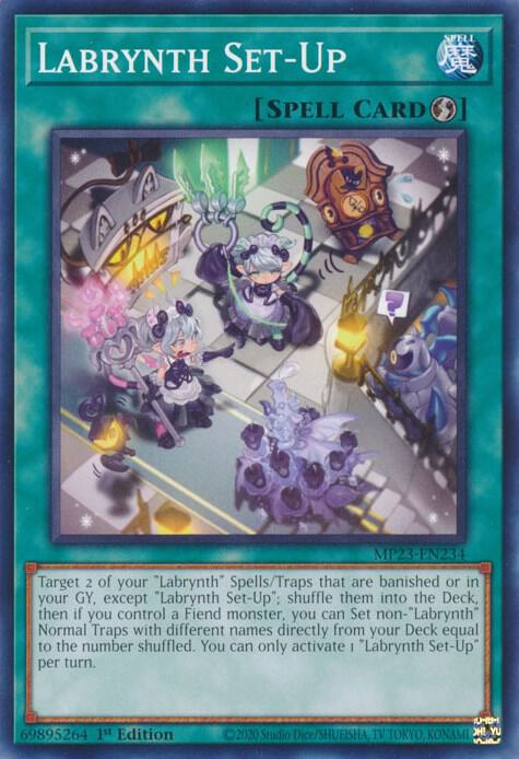 Labrynth Set-Up MP23-EN234 card from 25th Anniversary Tin: Dueling Heroes Mega Pack