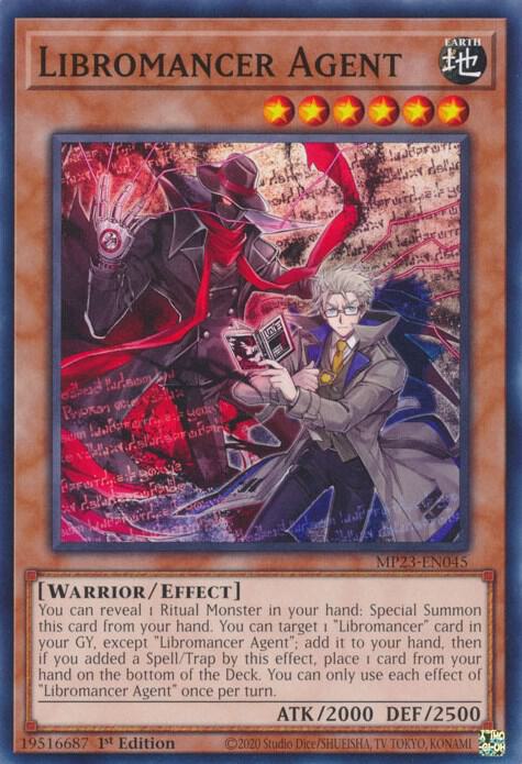 Libromancer Agent MP23-EN045 card from 25th Anniversary Tin: Dueling Heroes Mega Pack