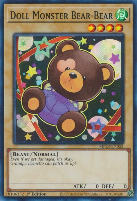 Doll Monster Bear-Bear MP23-EN052 card from 25th Anniversary Tin: Dueling Heroes Mega Pack