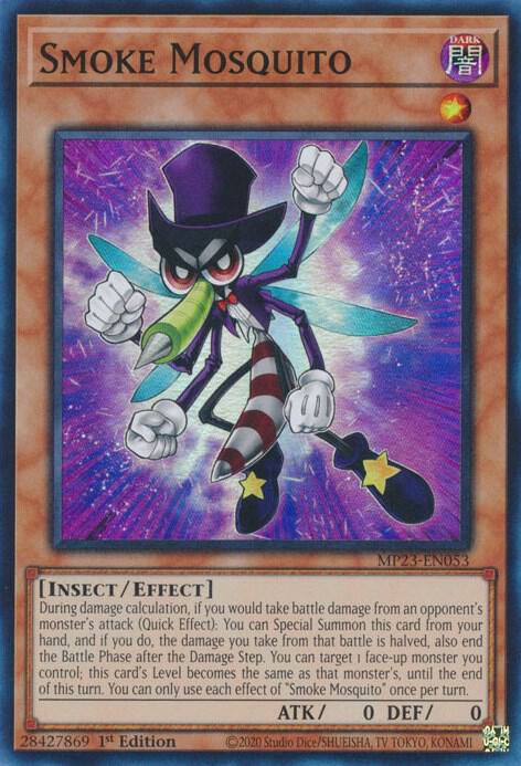 Smoke Mosquito MP23-EN053 card from 25th Anniversary Tin: Dueling Heroes Mega Pack