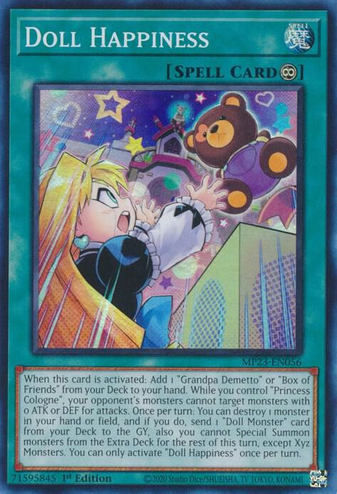 Doll Happiness MP23-EN056 card from 25th Anniversary Tin: Dueling Heroes Mega Pack