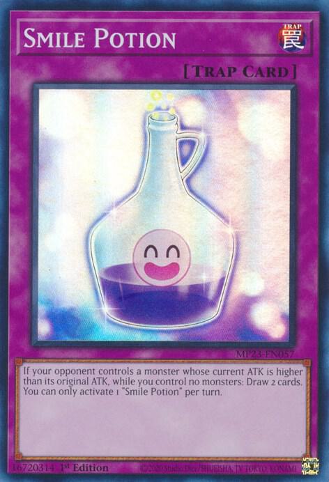 Smile Potion MP23-EN057 card from 25th Anniversary Tin: Dueling Heroes Mega Pack