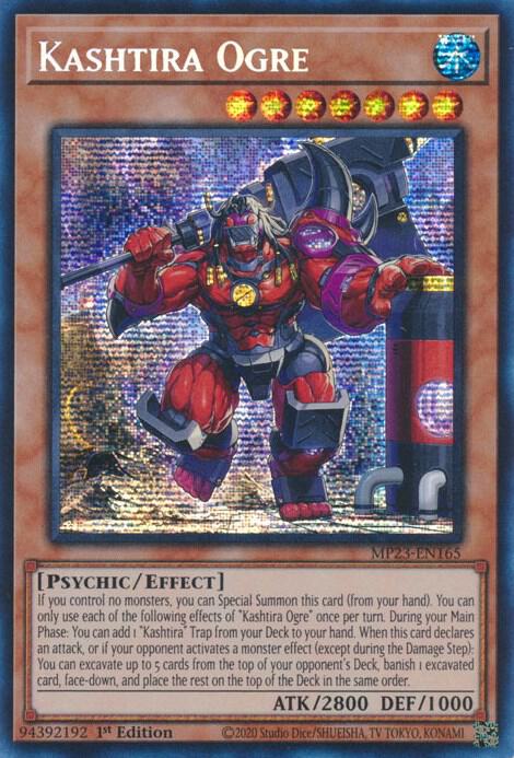 Kashtira Ogre MP23-EN165 card from 25th Anniversary Tin: Dueling Heroes Mega Pack