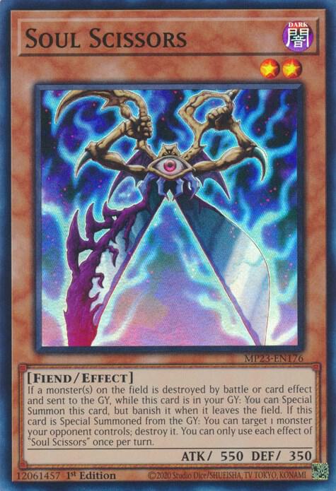 Soul Scissors MP23-EN176 card from 25th Anniversary Tin: Dueling Heroes Mega Pack