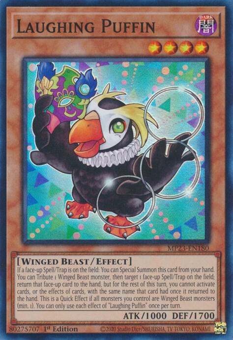 Laughing Puffin MP23-EN180 card from 25th Anniversary Tin: Dueling Heroes Mega Pack