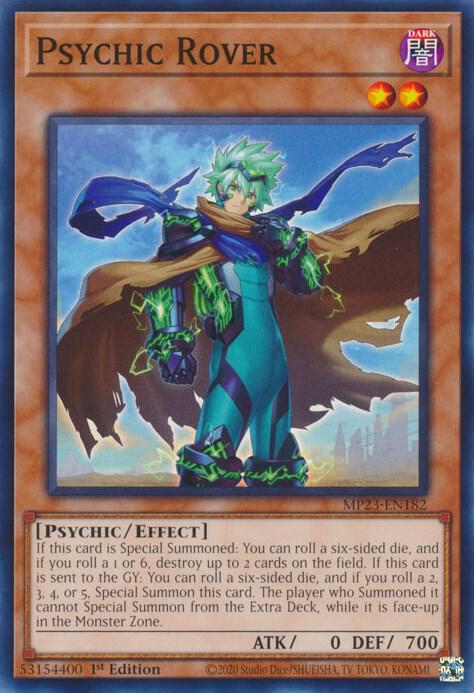 Psychic Rover MP23-EN182 card from 25th Anniversary Tin: Dueling Heroes Mega Pack