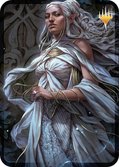 The Lord of the Rings: Tales of Middle-earth Retail Tin - Galadriel of Lothlorien card from Universes Beyond: The Lord of the Rings: Tales of Middle-earth