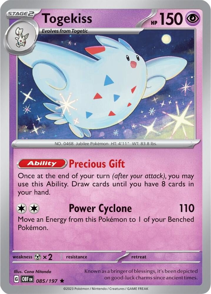 Togekiss 085/197 card from Deck Exclusives