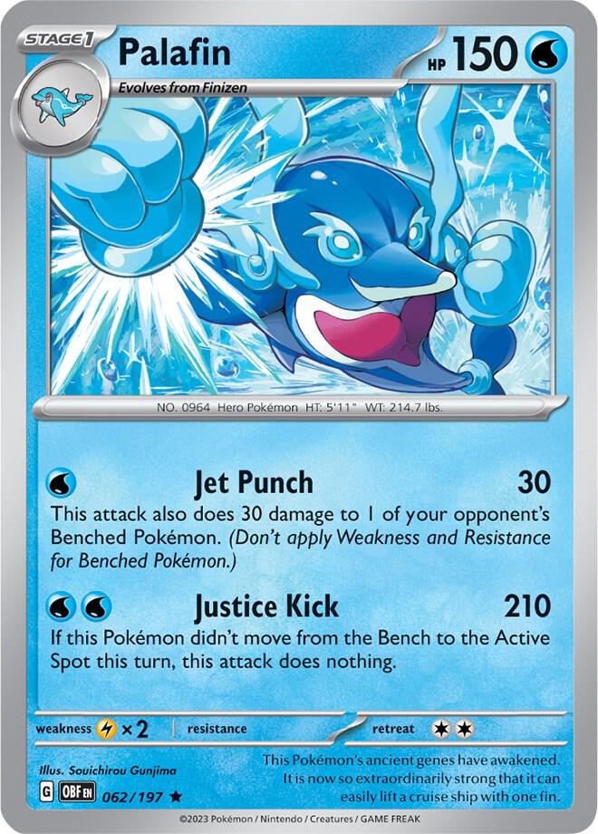 Palafin 062/197 card from Deck Exclusives