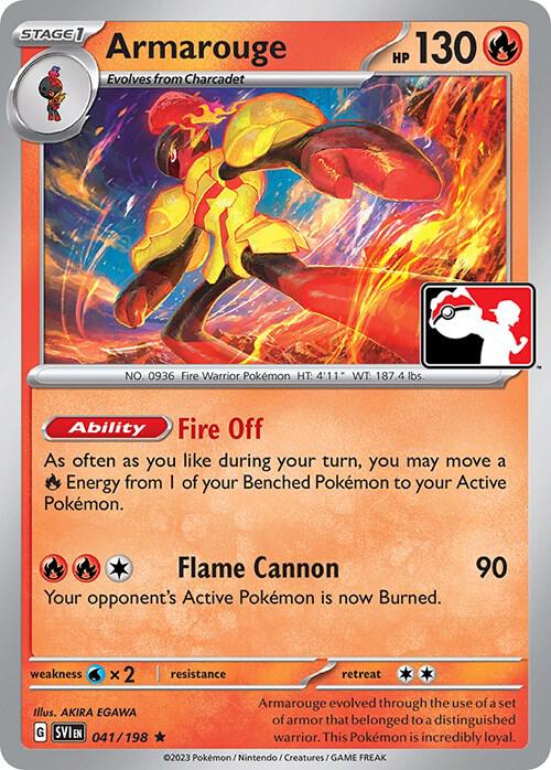 Armarouge 041/198 card from Prize Pack Series Cards