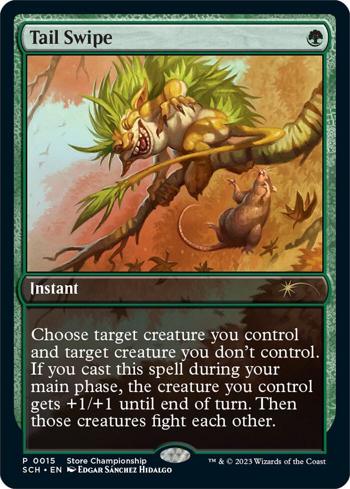 Tail Swipe 15 card from Game Day & Store Championship Promos