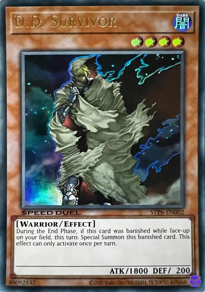 D.D. Survivor STP6-EN002 card from Speed Duel: Tournament Pack 6