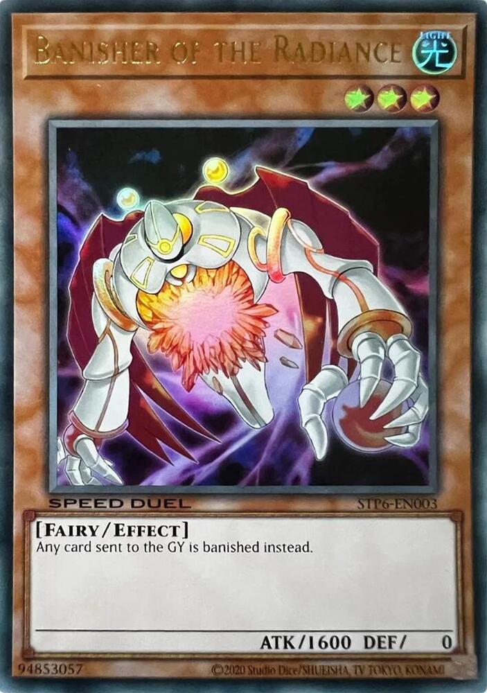 Banisher of the Radiance STP6-EN003 card from Speed Duel: Tournament Pack 6