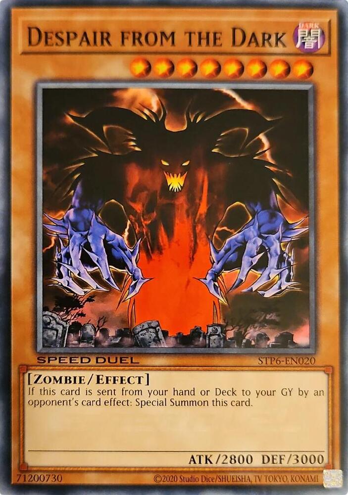 Despair from the Dark STP6-EN020 card from Speed Duel: Tournament Pack 6
