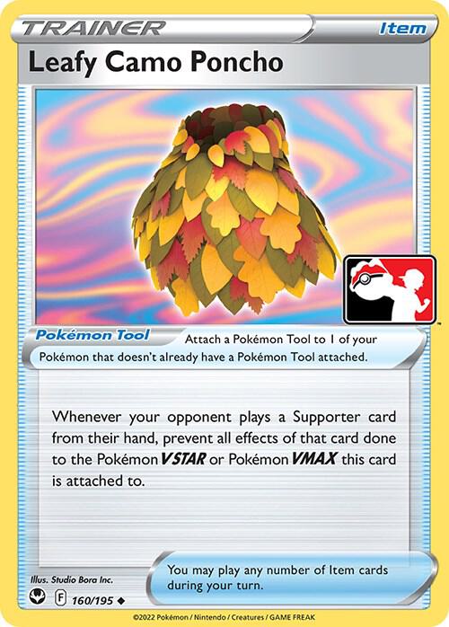 Leafy Camo Poncho 160/195 card from Prize Pack Series Cards