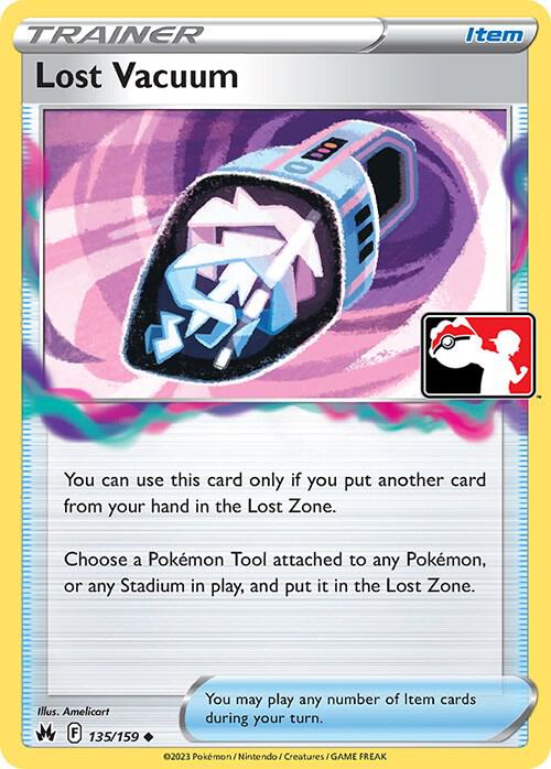 Lost Vacuum 135/159 card from Prize Pack Series Cards