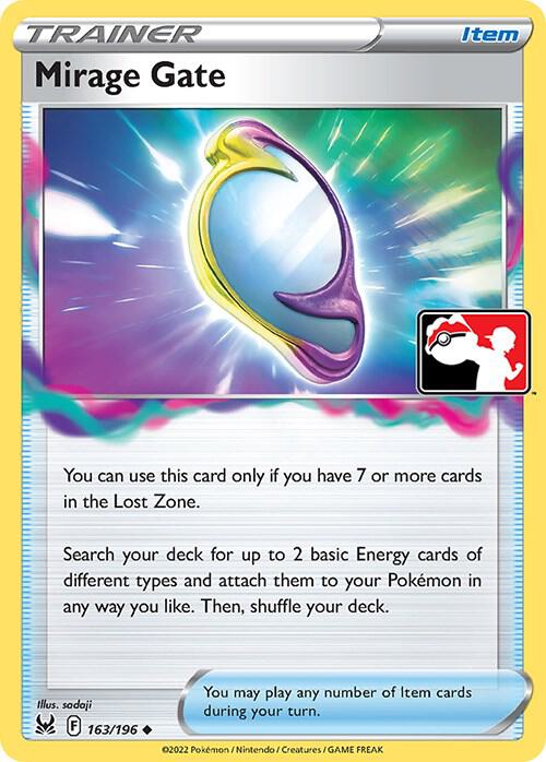Mirage Gate 163/196 card from Prize Pack Series Cards