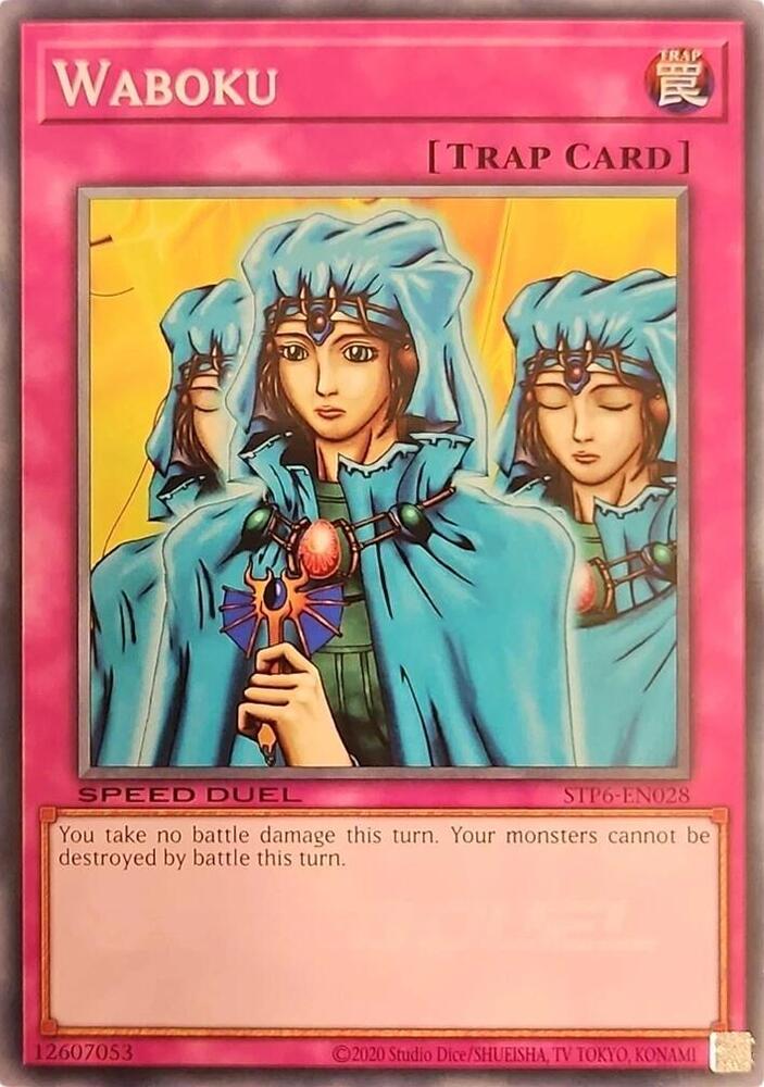 Waboku STP6-EN028 card from Speed Duel: Tournament Pack 6