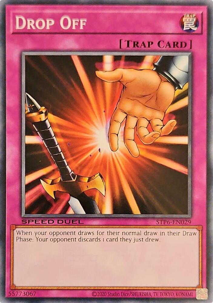 Drop Off STP6-EN029 card from Speed Duel: Tournament Pack 6