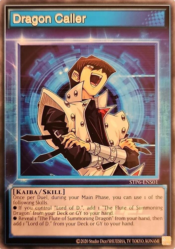 Dragon Caller STP6-ENS01 card from Speed Duel: Tournament Pack 6