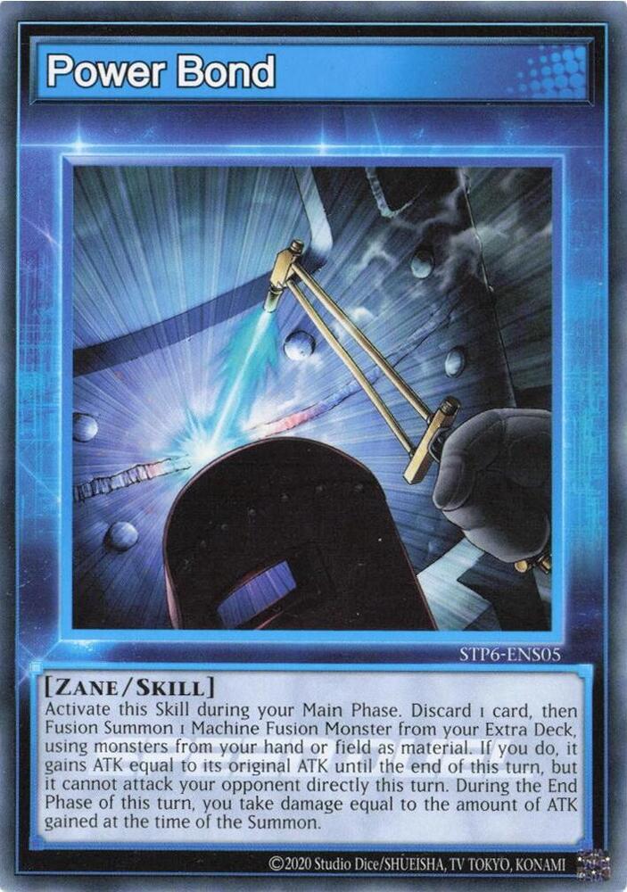 Power Bond STP6-ENS05 card from Speed Duel: Tournament Pack 6
