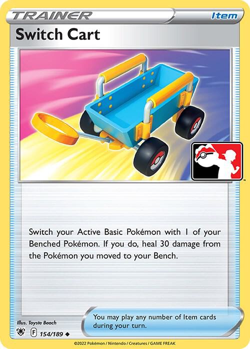Switch Cart 154/189 card from Prize Pack Series Cards