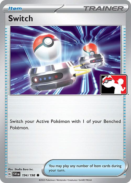 Switch 194/198 card from Prize Pack Series Cards
