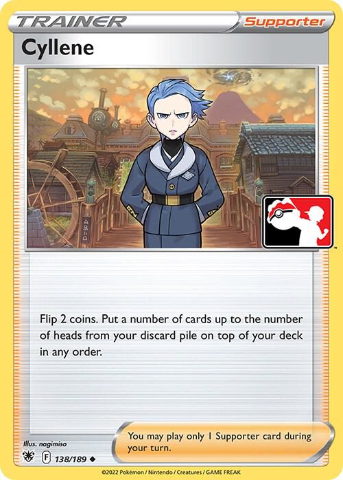 Cyllene 138/189 card from Prize Pack Series Cards