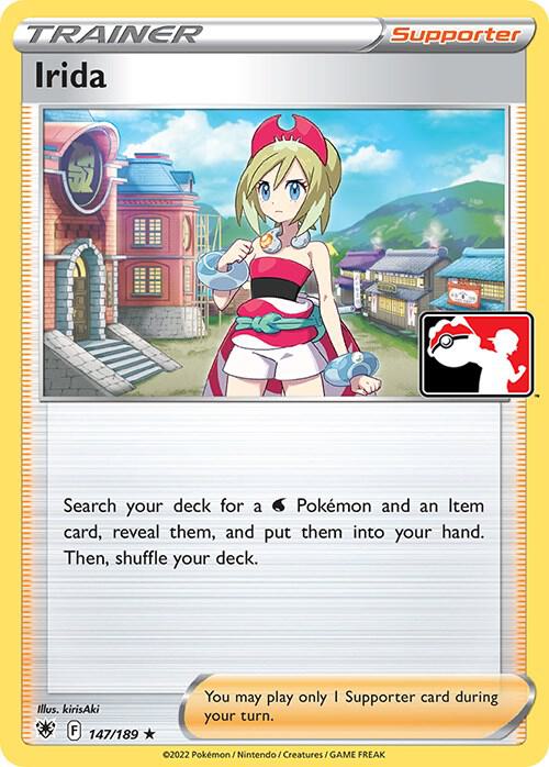 Irida 147/189 card from Prize Pack Series Cards