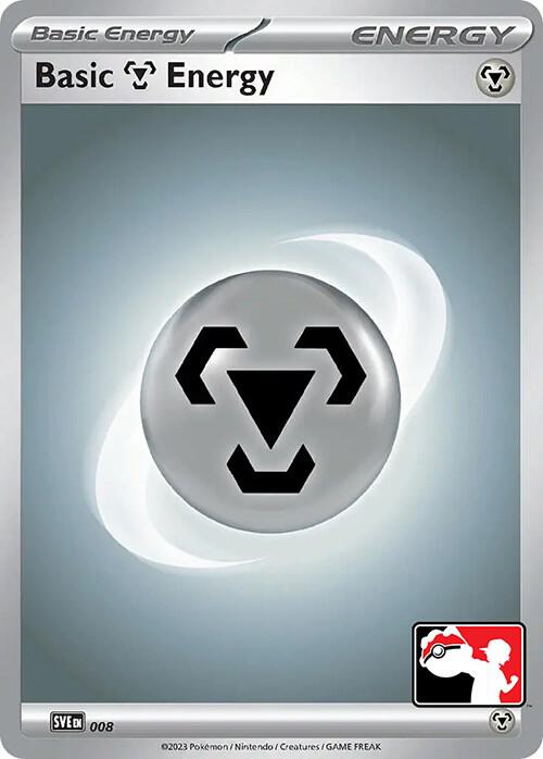 Basic Metal Energy 008 card from Prize Pack Series Cards