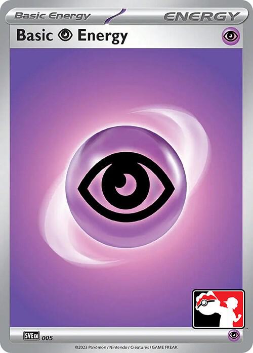 Basic Psychic Energy 005 card from Prize Pack Series Cards