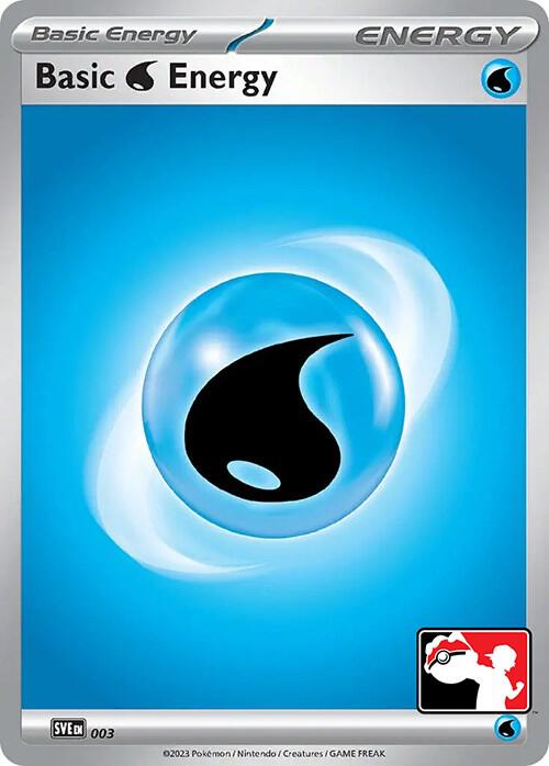 Basic Water Energy 003 card from Prize Pack Series Cards