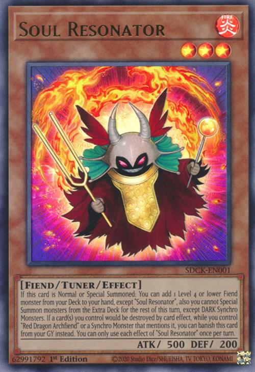 Soul Resonator SDCK-EN001 card from Structure Deck: The Crimson King