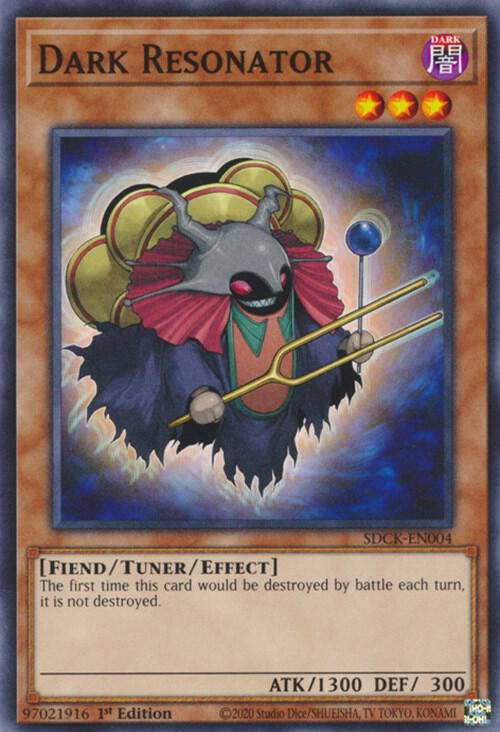 Dark Resonator SDCK-EN004 card from Structure Deck: The Crimson King