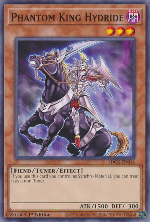 Phantom King Hydride SDCK-EN014 card from Structure Deck: The Crimson King