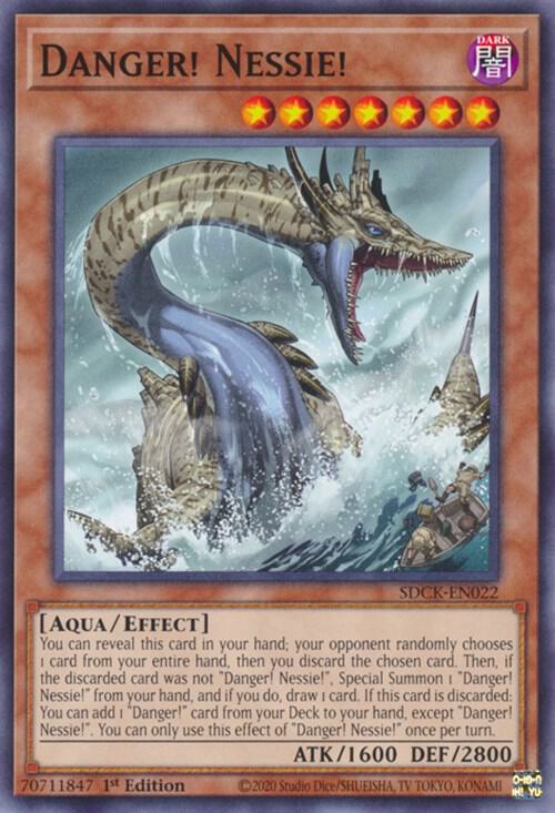 Danger! Nessie! SDCK-EN022 card from Structure Deck: The Crimson King
