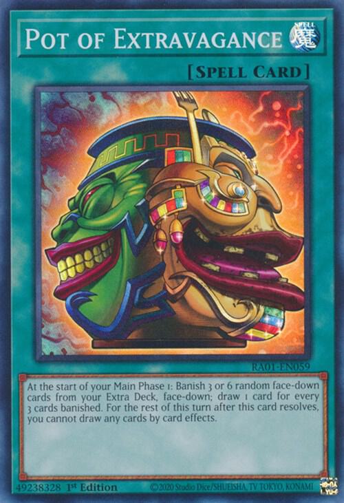 Pot of Extravagance SDCK-EN031 card from Structure Deck: The Crimson King