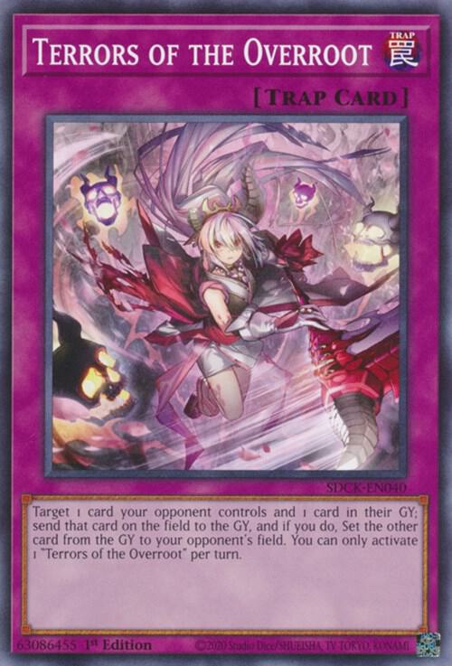 Terrors of the Overroot SDCK-EN040 card from Structure Deck: The Crimson King