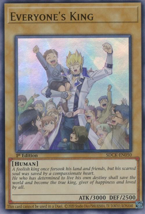 Everyone's King SDCK-EN050 card from Structure Deck: The Crimson King