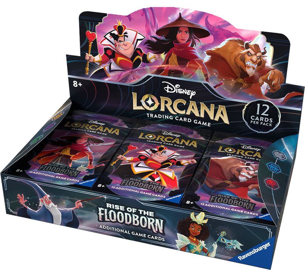 Disney Lorcana: Rise of the Floodborn Booster Box card from Rise of the Floodborn
