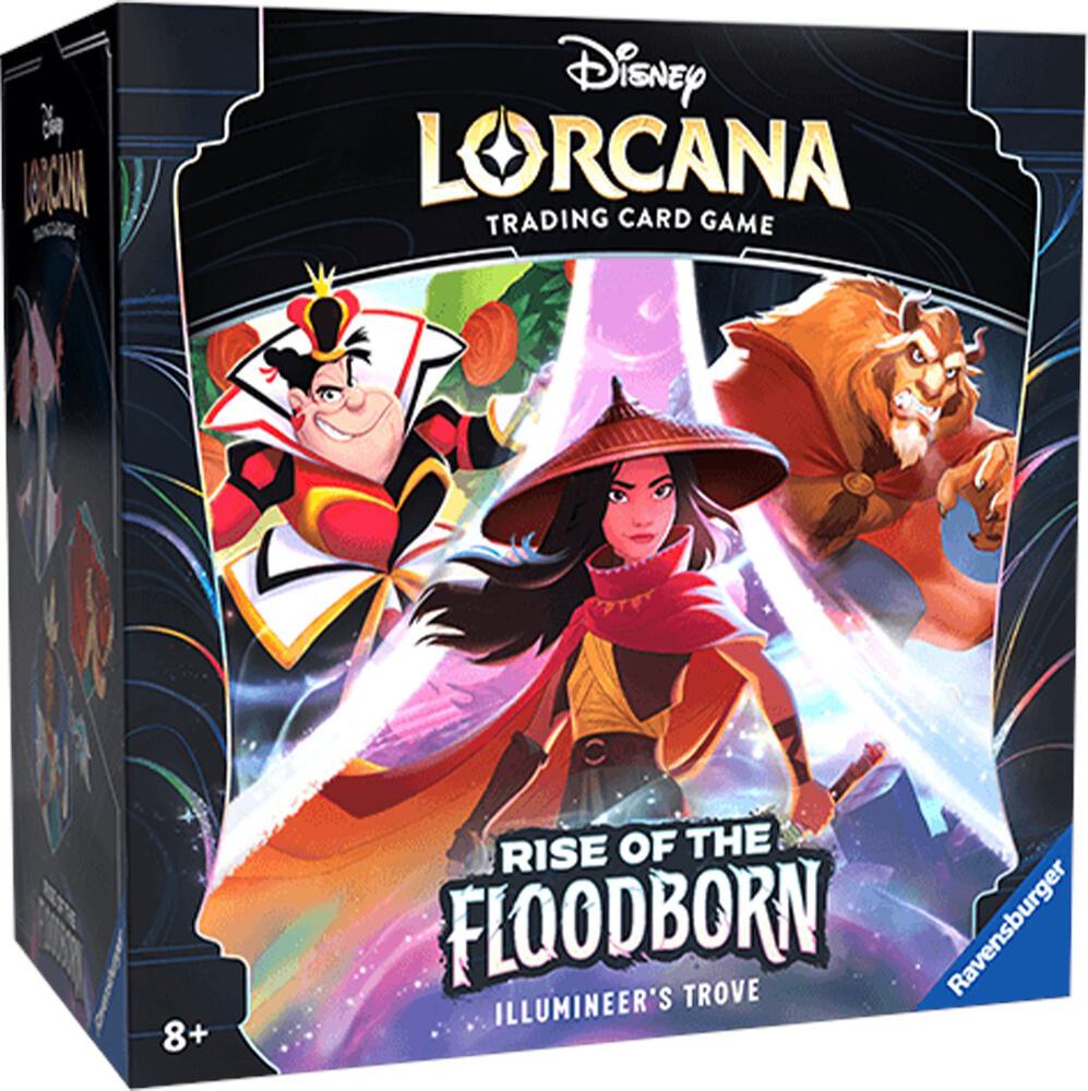 Disney Lorcana: Rise of the Floodborn Illumineer's Trove card from Rise of the Floodborn