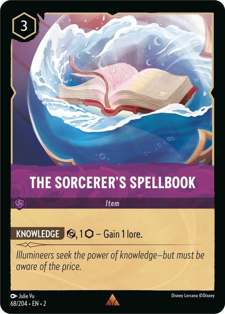 The Sorcerer's Spellbook 68/204 card from Rise of the Floodborn