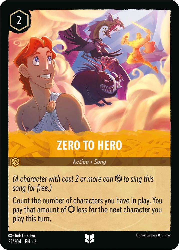 Zero To Hero 32/204 card from Rise of the Floodborn