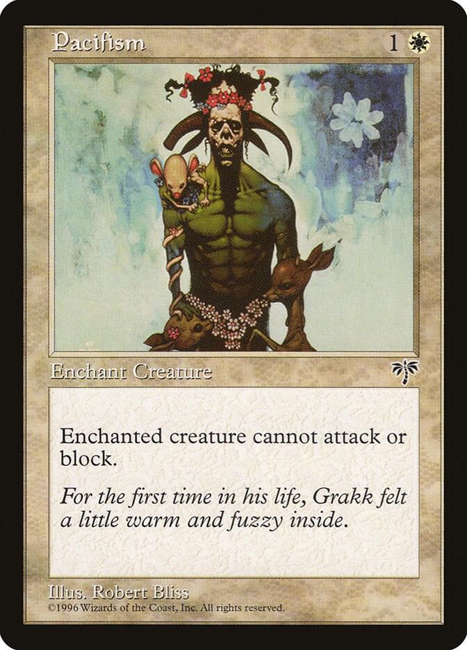 Pacifism card from Mirage