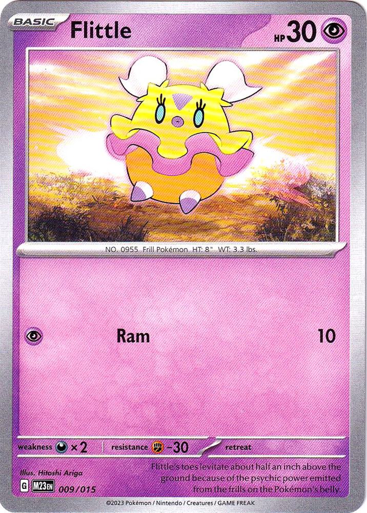 Flittle 009/015 card from McDonald's Promos 2023