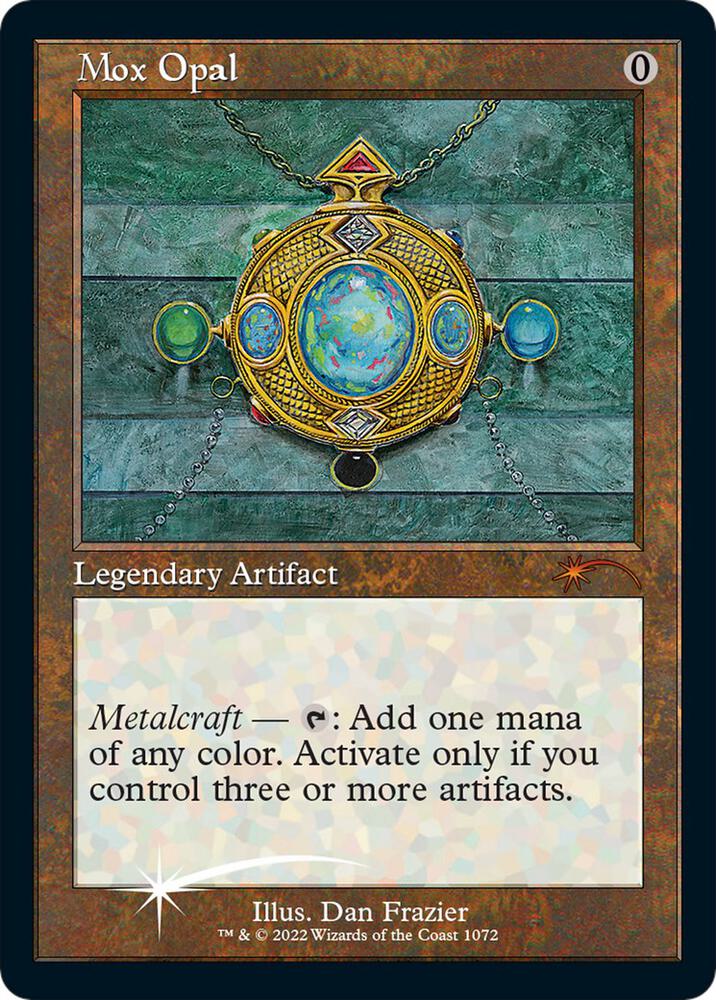 Mox Opal (Retro Frame) (Foil Etched) 1072 card from Secret Lair Drop Series