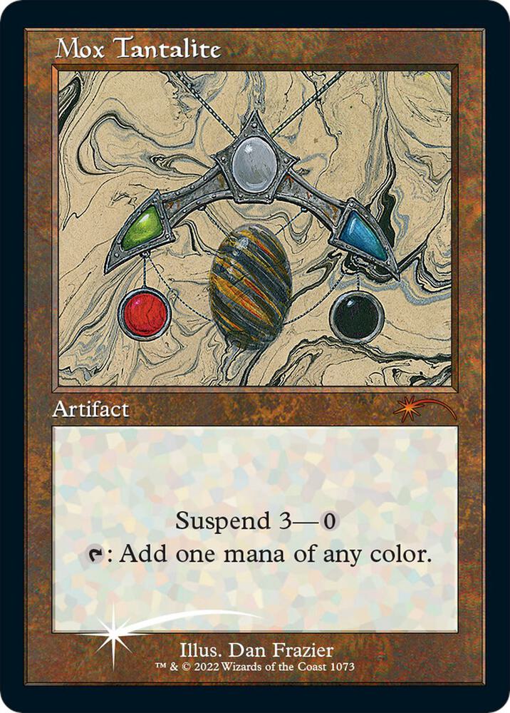 Mox Tantalite (Retro Frame) (Foil Etched) 1073 card from Secret Lair Drop Series