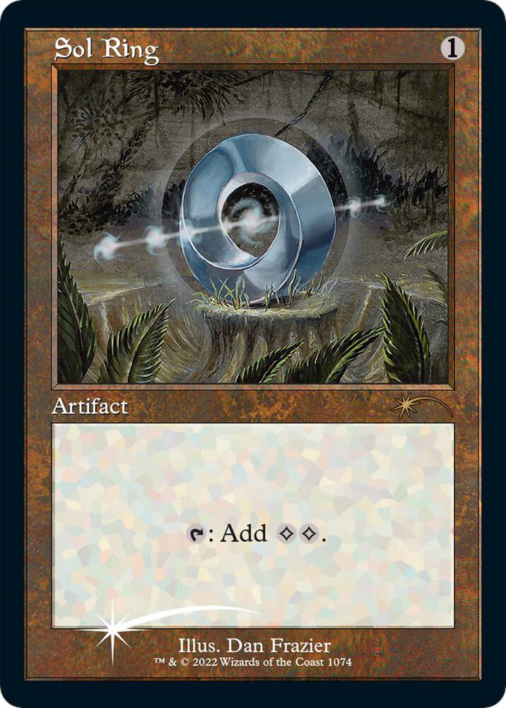 Sol Ring (Retro Frame) (Foil Etched) 1074 card from Secret Lair Drop Series