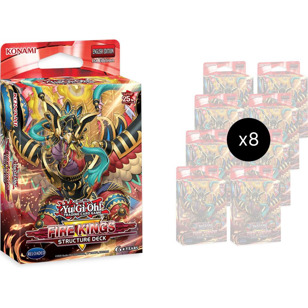 Fire Kings Structure Deck Display [1st Edition] sealed product from Structure Deck: Fire Kings