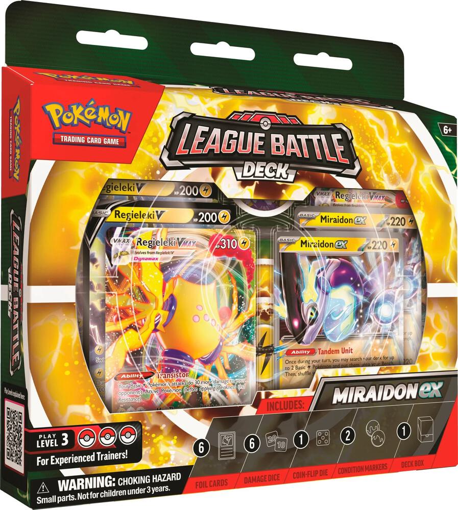 League Battle Deck [Miraidon ex] card from Miscellaneous Cards & Products